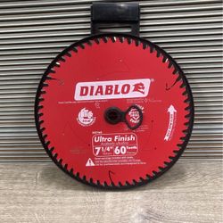 Diablo 60 Teeth 7 1/4” Finish Blade