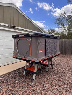 Roofnest Sparrow XL Rooftop Tent with Solar Kit + NEW Rack + EXTRA Accessories