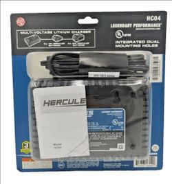 BRAND NEW Hercules 20V / 12V Multi Voltage Fast Battery Charger