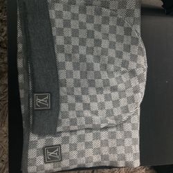 Lv Beanie And Scarf