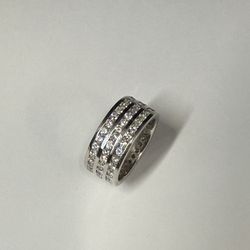 18K White Gold Diamond Ring – 24.90g, 6.90ct