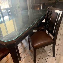 Dining Set , Glass Top Included