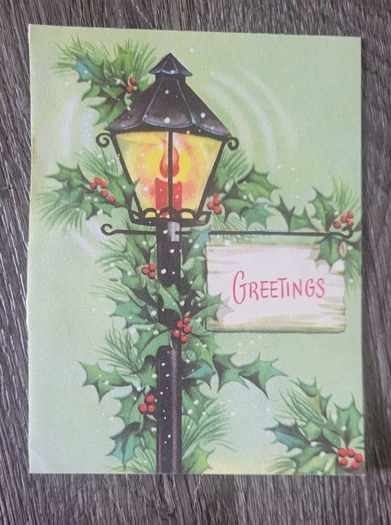 Three Christmas Cards Vintage