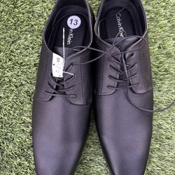 Calvin Klein Black Dress Shoes Size 13 New With Tags