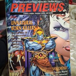 Previews Comics Magazine - Comics, Cards, Games  Vol.IV  #11 Nov 1994