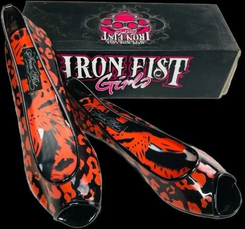 Iron Fist Super Cute Peep Toe Flats