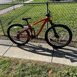 Schwinn Axum Adult Unisex 29in. Mountain Bike, Full Suspension, Orange Bicycle