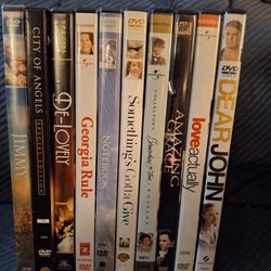 Lot Of 10 DVDs,  Drama, Etc. $49.95, OBO. 