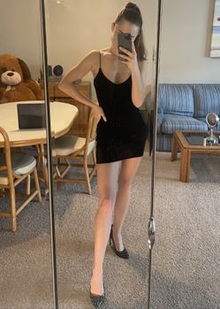 Black Mini Dress H&M