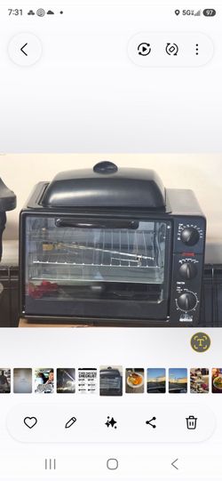 New counter top toaster oven