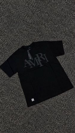 Amiri Black Logo T-Shirt with Tags