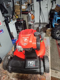 Craftsman self propelled FWD mower FIRM