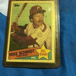 Mike Schmidt baseball card