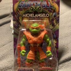 MOTU TMNT Turtles Of Grayskull Michelangelo