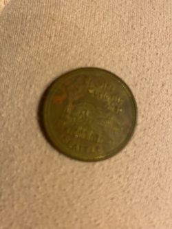 Ye Olde Curiosity Shop Seattle Good Luck Souvenir Coin Token