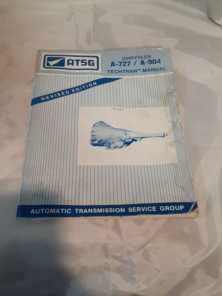 ATSG Repair manual A-727 / A-904 Transmission