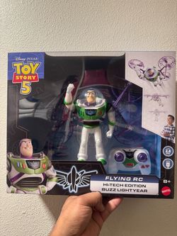 Toy Story 5 Flying RC Buzz Lightyear Hi-Tech Edition