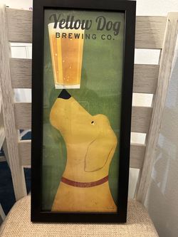 Yellow Dog Brewing Co. Framed Wall Art