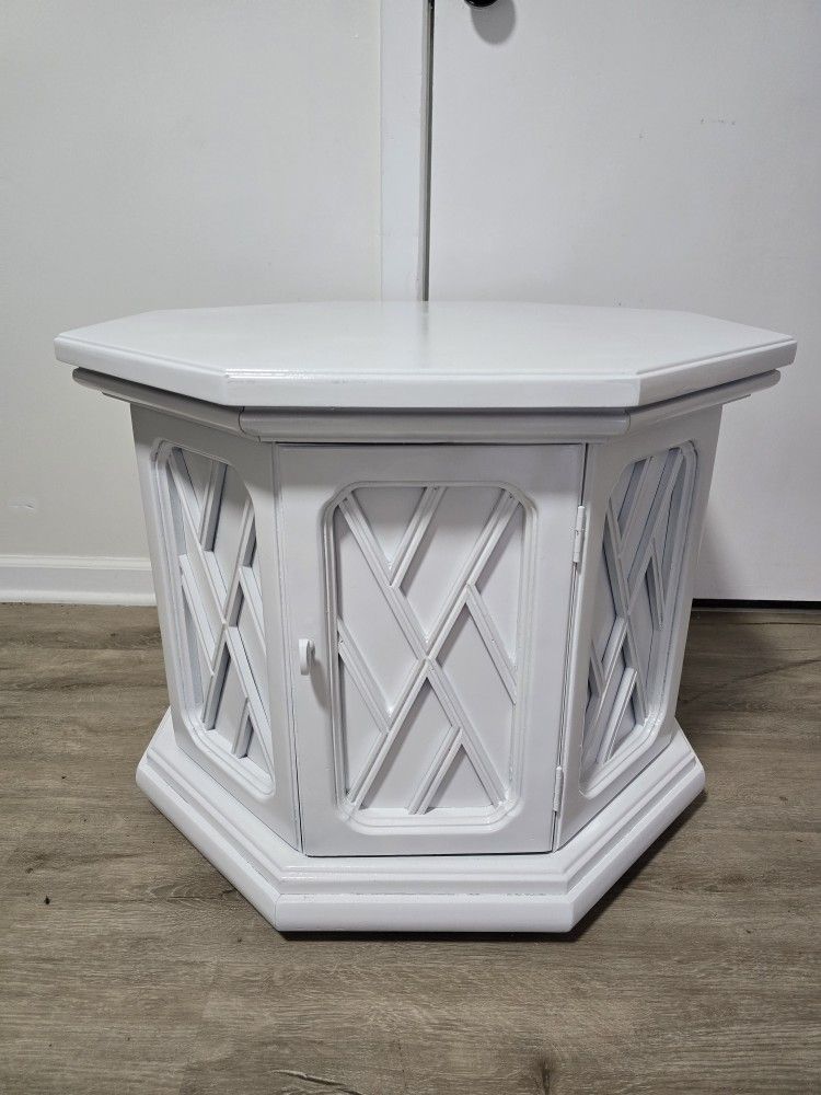 Refurbished Antique Living Room Table Set