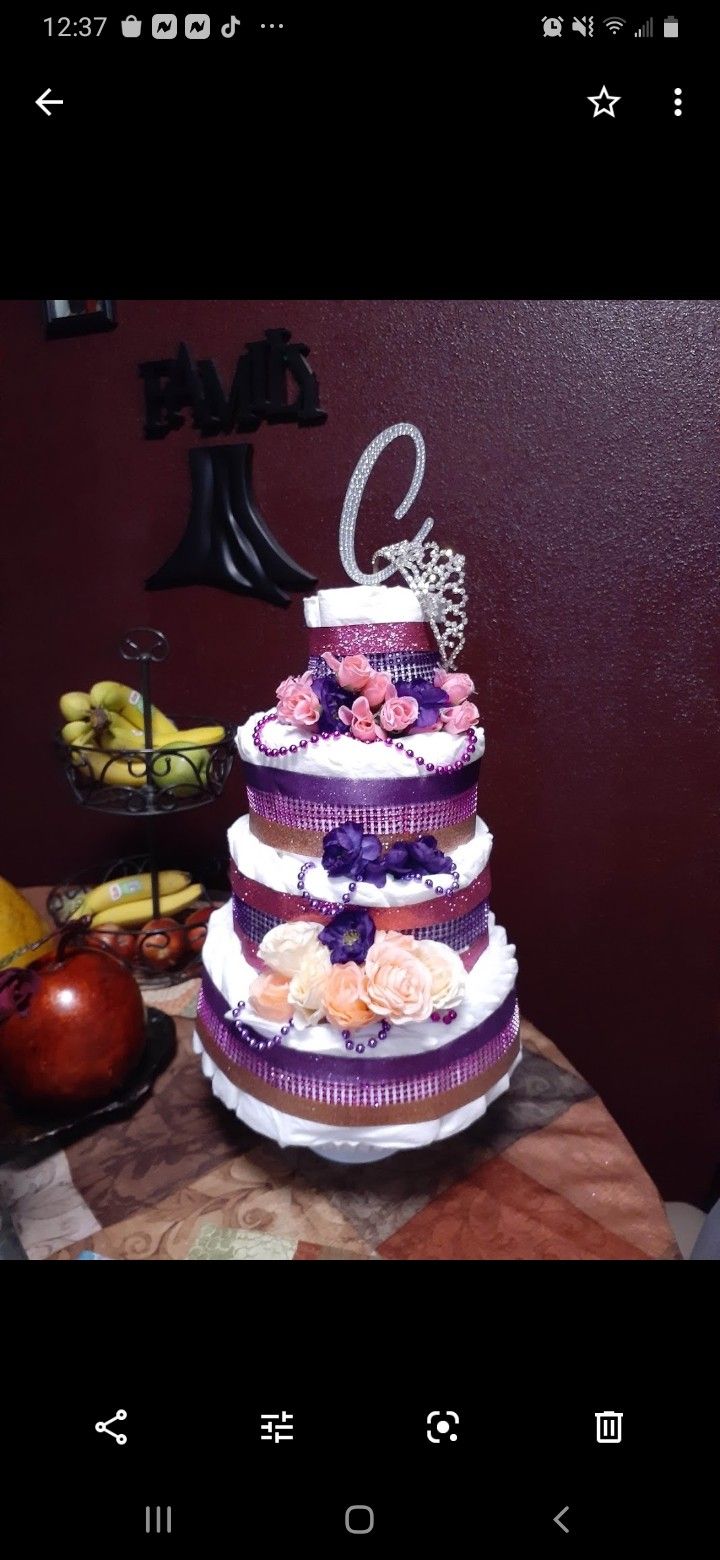 Diaper cake