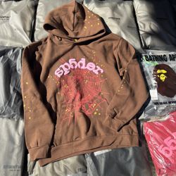 Brown Spider Hoodie 