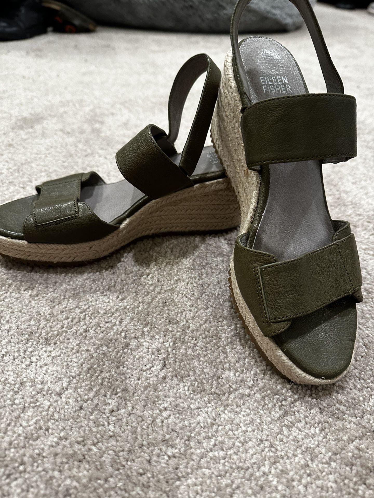 EILEEN FISHES WEDGE SANDALS for Sale in Brighton, CO - OfferUp