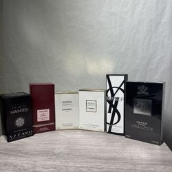 perfumes/colognes 