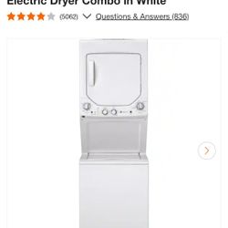Washer & Dryer GE 