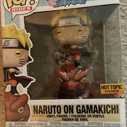 Funko Pop Rides Exclusive Anime Naruto On Gamakichi Brand New 