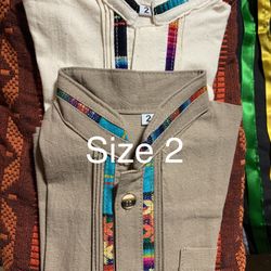 Venta Camisas Niño, Tallas 2-16. $15cu