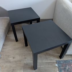 IKEA LACK Side Coffee Tables (Set of 2) – Black