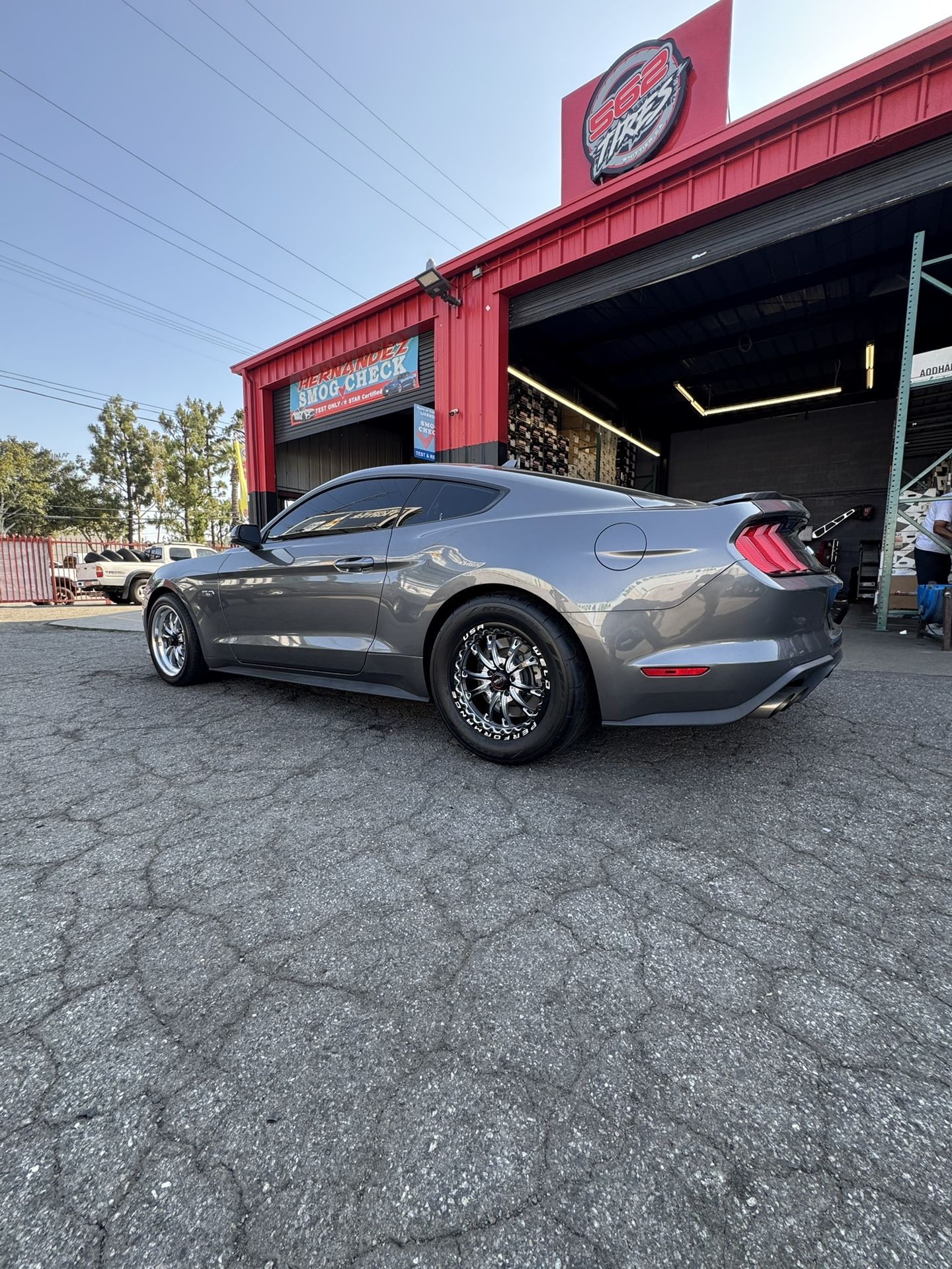 Weld Belmont Full Drag Pack For Ford Mustang