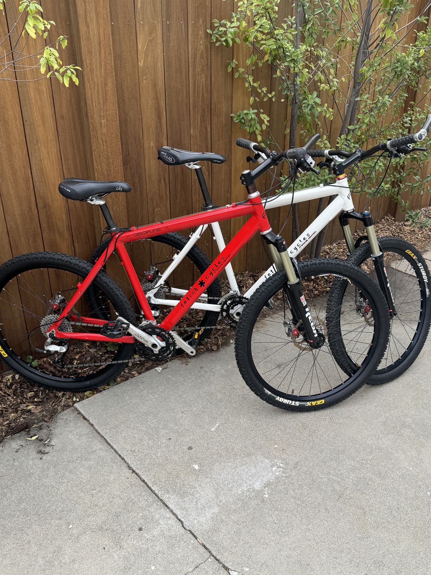 Custom Built Mountain Bikes/Matched Pair