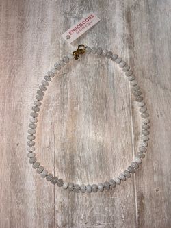 NWT Ethic Goods Stone necklace