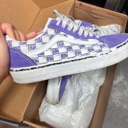 Purple Vans 