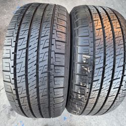 2 USED TIRES GOODYEAR 225/55/19