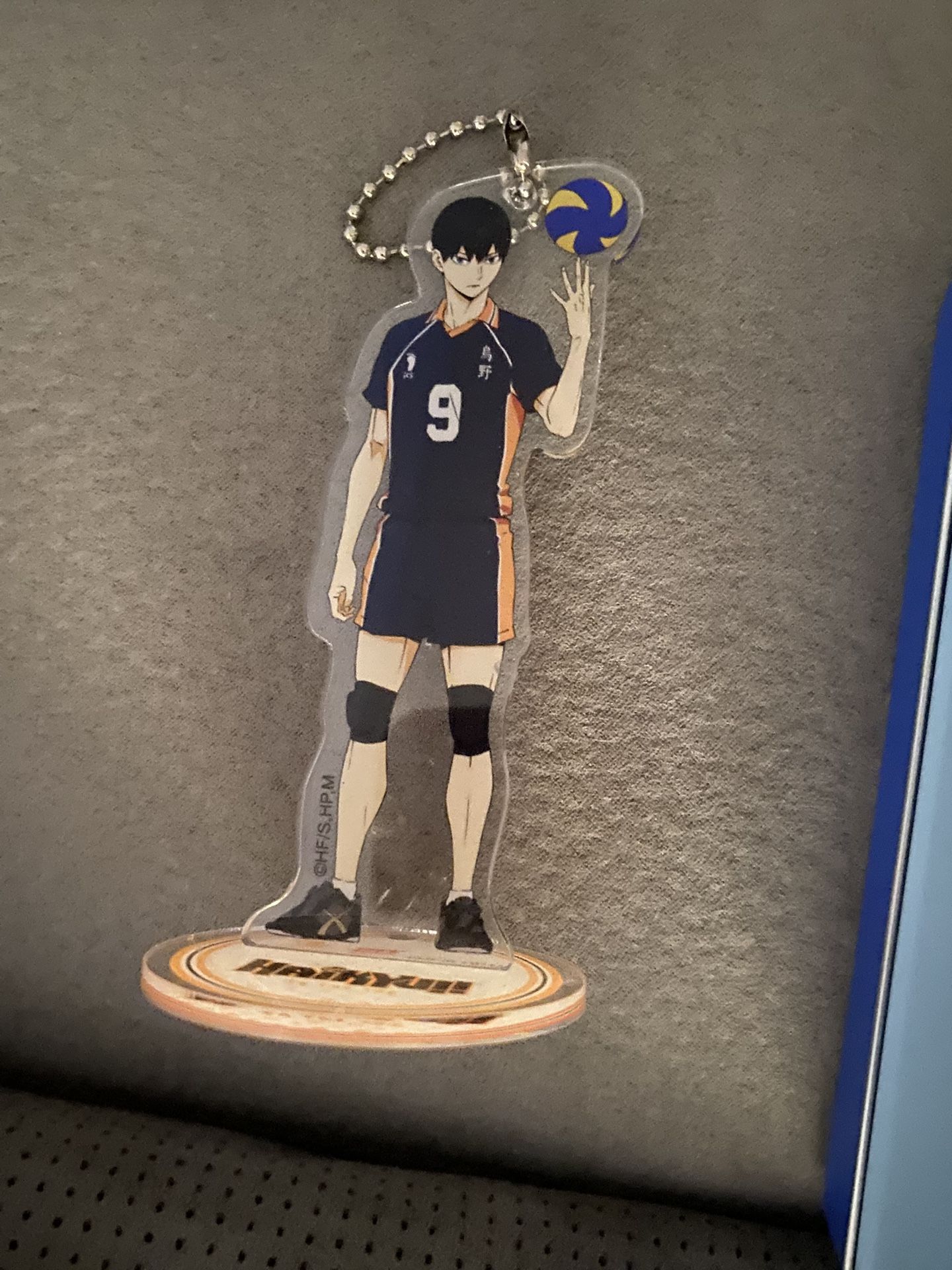 Kageyama Keychain With Stand