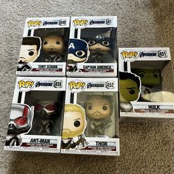 Funko Pop Marvel Avengers Lot