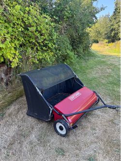Craftsman tow Hi-speed lawn sweeper 42-in 22-cu ft