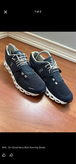 On Cloud Navy Blue Running Shoes