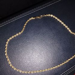 14k 14 Inch Gold Chain.