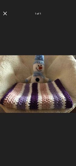 Handmade Crochet Baby Blanket