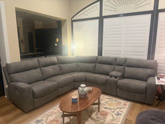 Ashley furniture performance fabric sectional and sofa