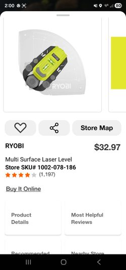 Ryobi Laser Level