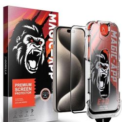X-Gorilla Screen Protector & Lens Protector For iPhone 15 & iPhone  PRO MAX