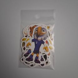2026 Fifa World Cup Mascot 12 Piece Stickers 