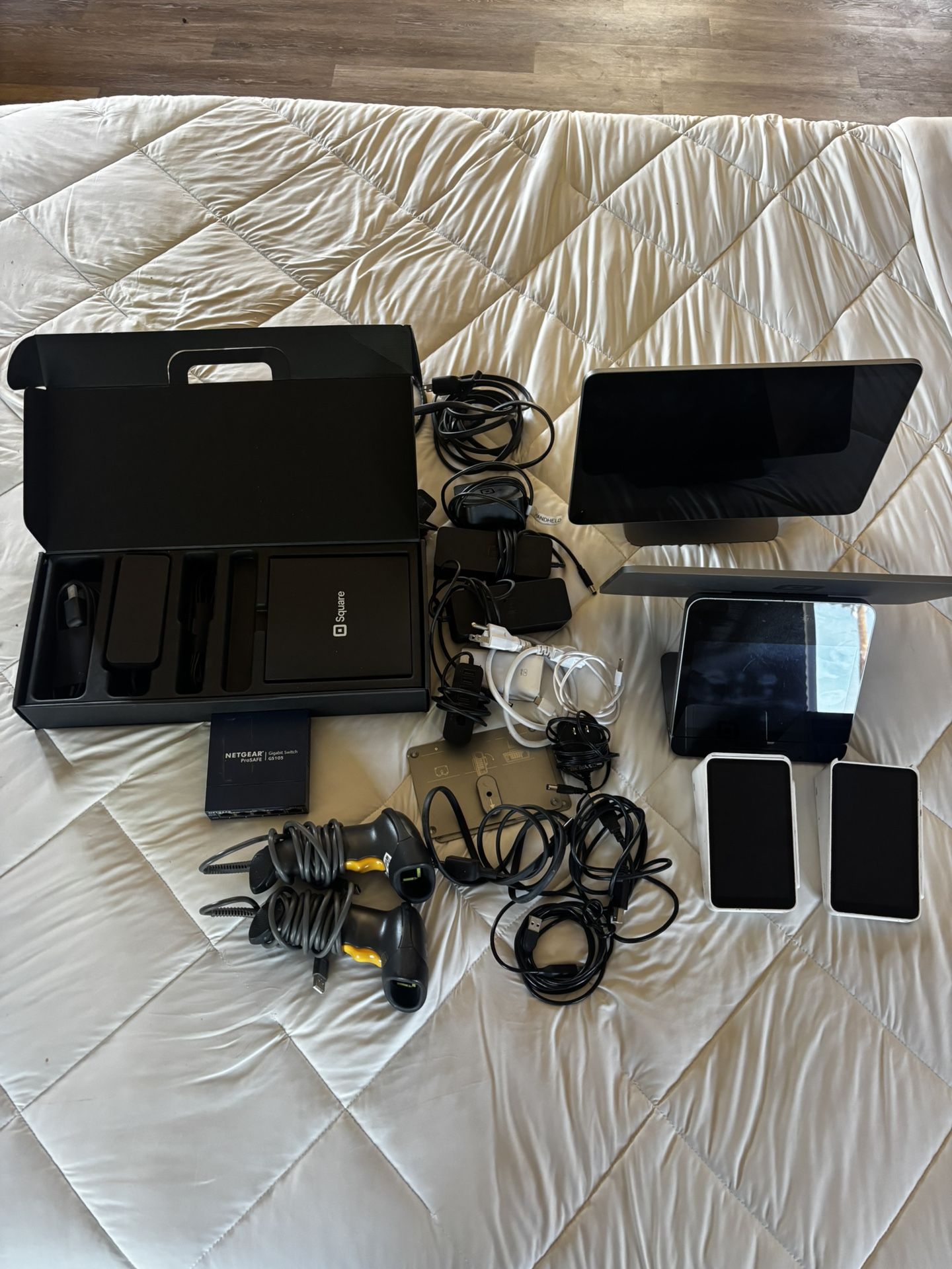 Square POS System Bundle – 2 Full Setups + Extras – Excellent Condition