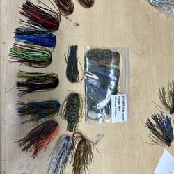 12 Pk Hole-In-One Skirts / Jigs Spinnerbaits/ Tackle Craft
