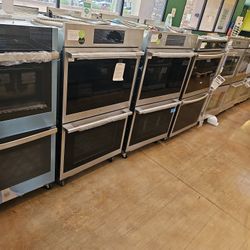 30 Inch Wide Stainless Steel Double Wall Oven 