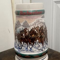 Budweiser Holiday Stein titled "Special Delivery," 